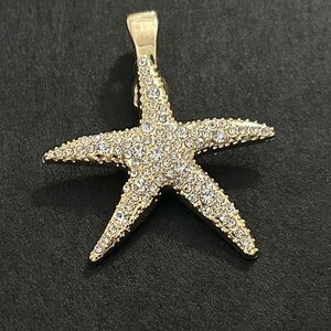 Gold Starfish Pendant